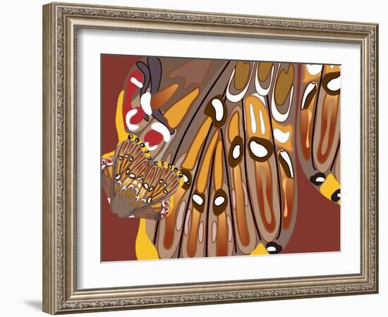 Tribal Wara-Belen Mena-Framed Giclee Print