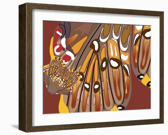 Tribal Wara-Belen Mena-Framed Giclee Print