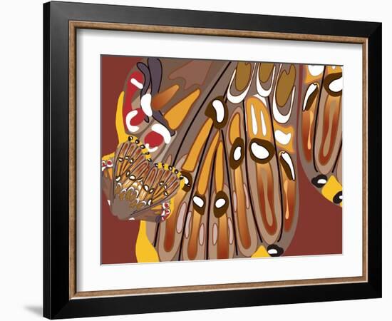 Tribal Wara-Belen Mena-Framed Giclee Print