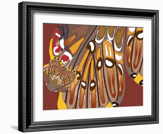 Tribal Wara-Belen Mena-Framed Giclee Print