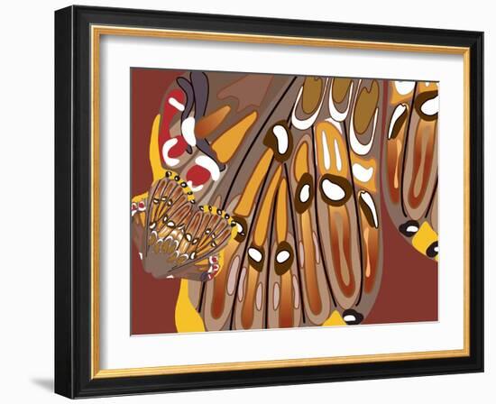 Tribal Wara-Belen Mena-Framed Giclee Print