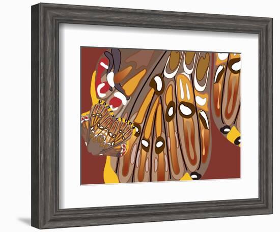 Tribal Wara-Belen Mena-Framed Giclee Print