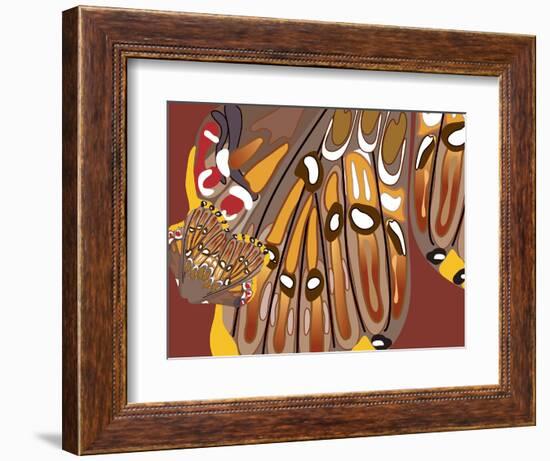 Tribal Wara-Belen Mena-Framed Giclee Print