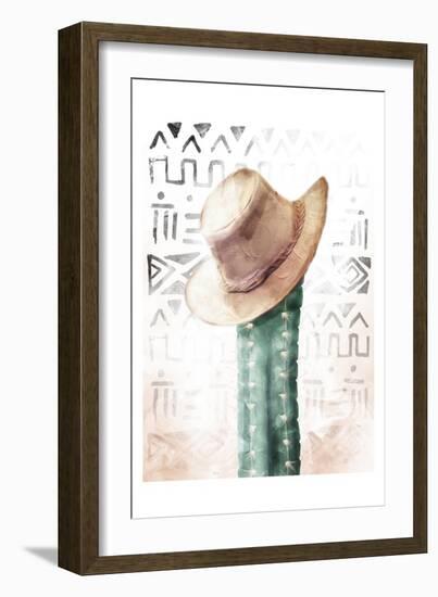 Tribe Cactus-Milli Villa-Framed Art Print