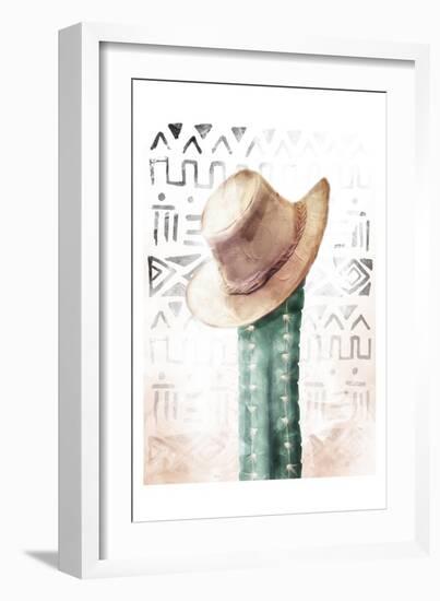 Tribe Cactus-Milli Villa-Framed Art Print