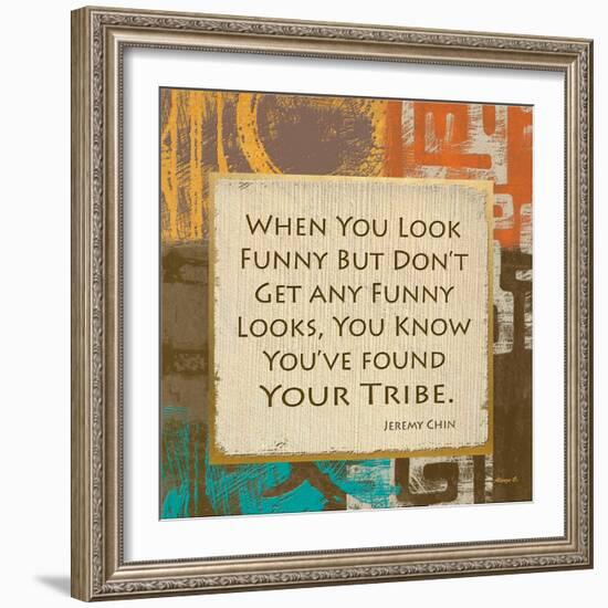 Tribe Found-Alonza Saunders-Framed Art Print