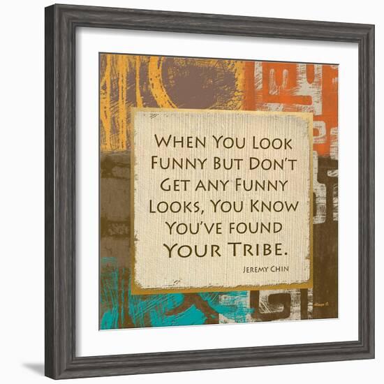 Tribe Found-Alonza Saunders-Framed Art Print