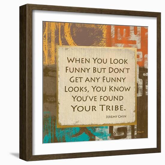 Tribe Found-Alonza Saunders-Framed Art Print