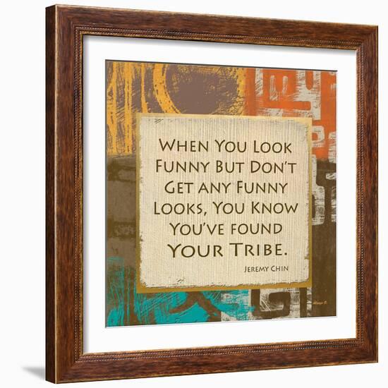 Tribe Found-Alonza Saunders-Framed Art Print