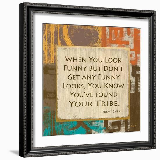 Tribe Found-Alonza Saunders-Framed Art Print