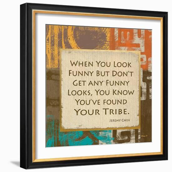 Tribe Found-Alonza Saunders-Framed Art Print