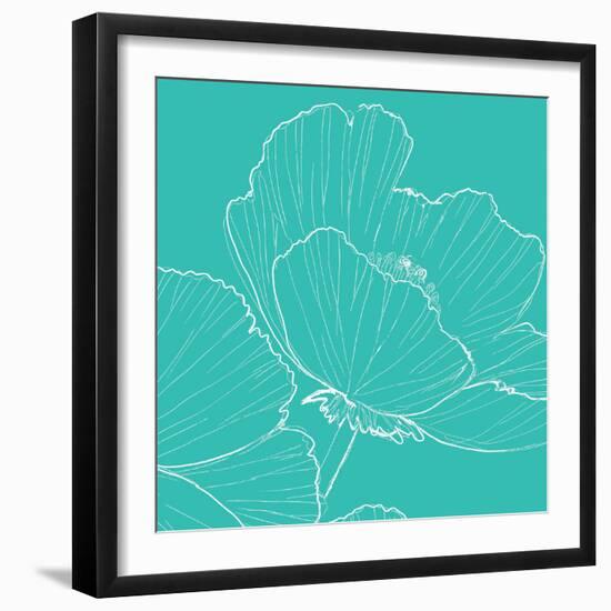 Tribeca Vibe I-Celeste Peters-Framed Art Print