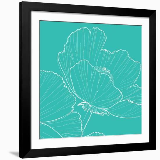 Tribeca Vibe I-Celeste Peters-Framed Art Print