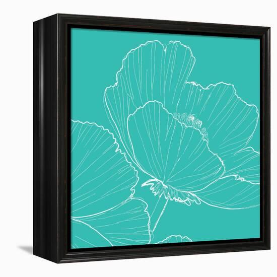 Tribeca Vibe I-Celeste Peters-Framed Stretched Canvas