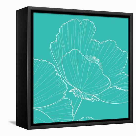 Tribeca Vibe I-Celeste Peters-Framed Stretched Canvas