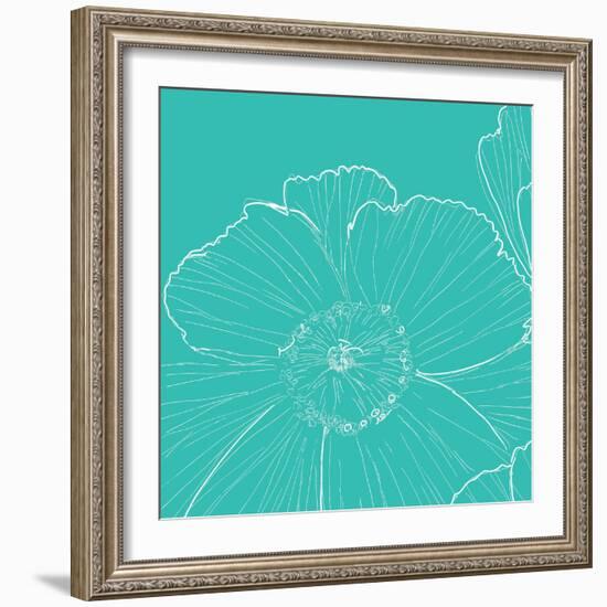 Tribeca Vibe II-Celeste Peters-Framed Art Print