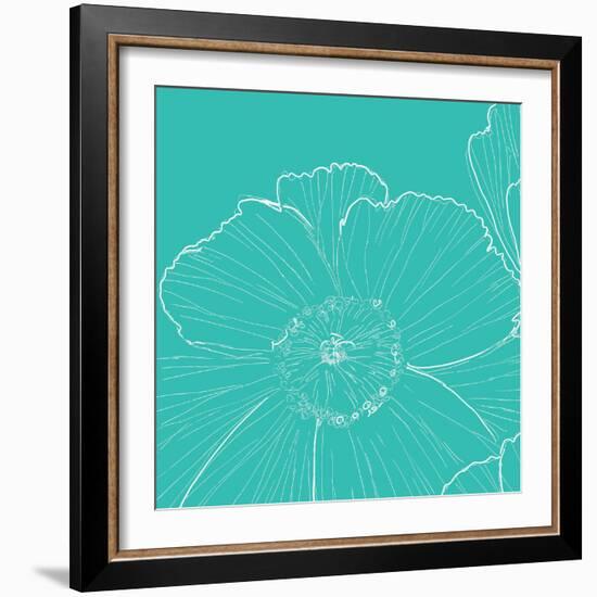 Tribeca Vibe II-Celeste Peters-Framed Art Print