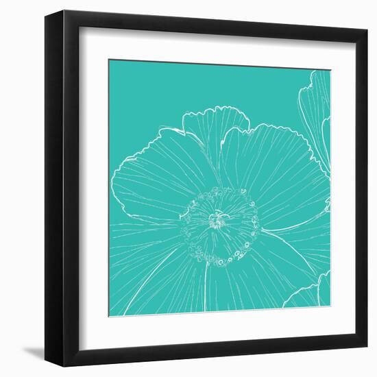 Tribeca Vibe II-Celeste Peters-Framed Art Print