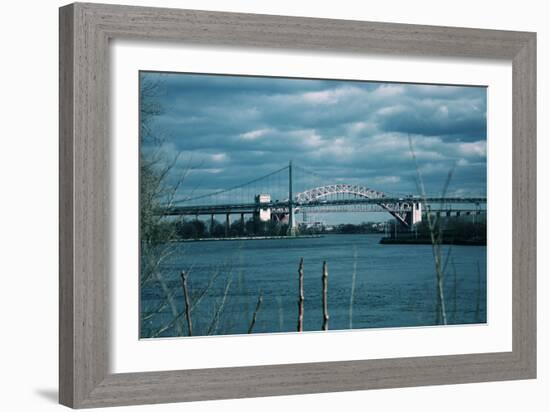 Triborough Bridge New York City-null-Framed Photo