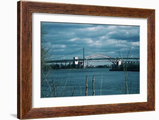 Triborough Bridge New York City-null-Framed Photo