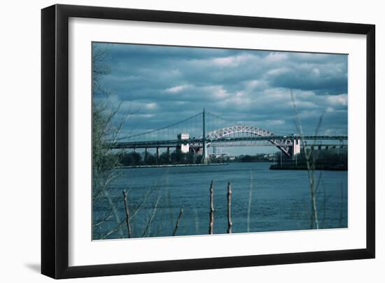 Triborough Bridge New York City-null-Framed Photo