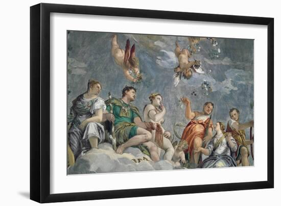 Tribunal of Love, Young Bride About to Be Judged for Her Conduct-Paolo Veronese-Framed Giclee Print