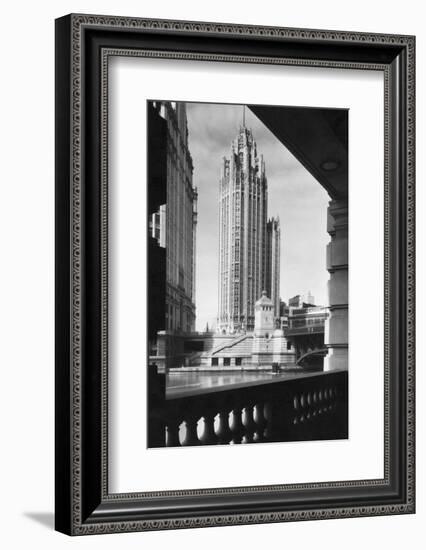 Tribune Tower, Chicago--Framed Photographic Print