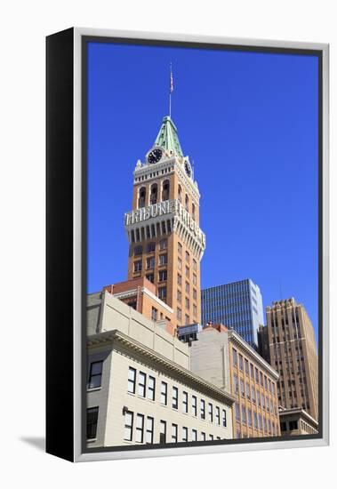 Tribune Tower, Oakland, California, United States of America, North America-Richard Cummins-Framed Premier Image Canvas