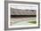 Tribunes of Abandoned Olympic Stadium in Barcelona, Spain-Nomad Soul-Framed Photographic Print