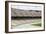 Tribunes of Abandoned Olympic Stadium in Barcelona, Spain-Nomad Soul-Framed Photographic Print