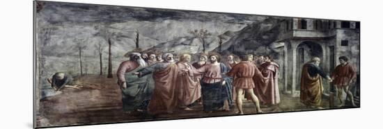 Tribute Money-Masaccio-Mounted Giclee Print