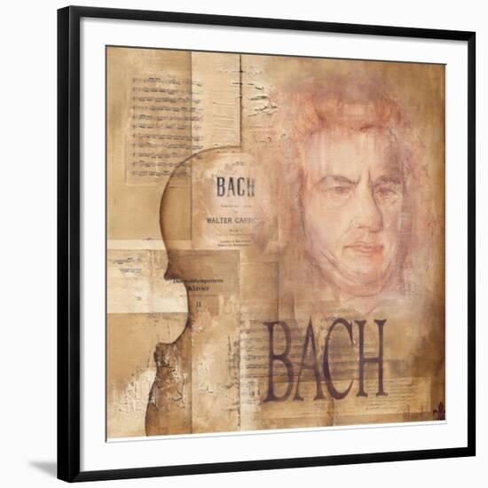 Tribute to Bach-Marie Louise Oudkerk-Framed Art Print