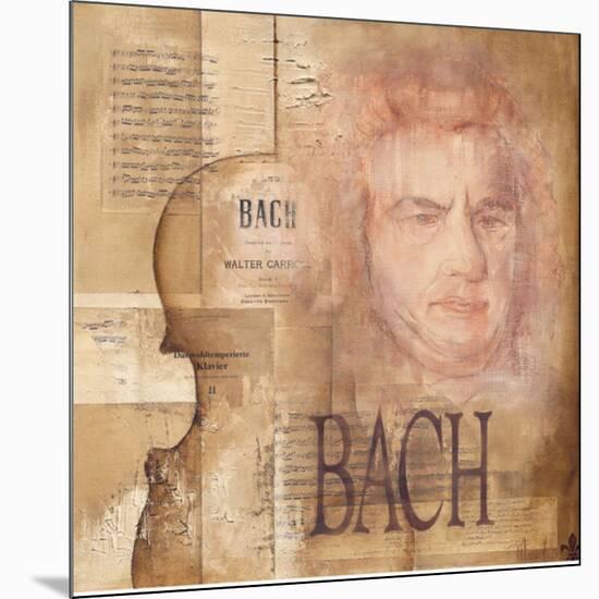 Tribute to Bach-Marie Louise Oudkerk-Mounted Art Print