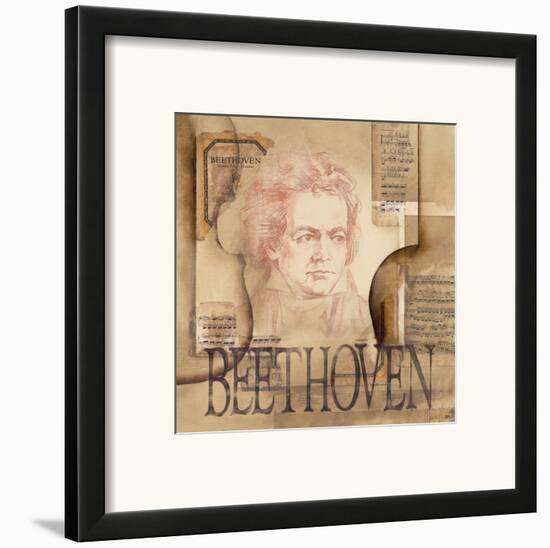 Tribute to Beethoven-Marie Louise Oudkerk-Framed Art Print