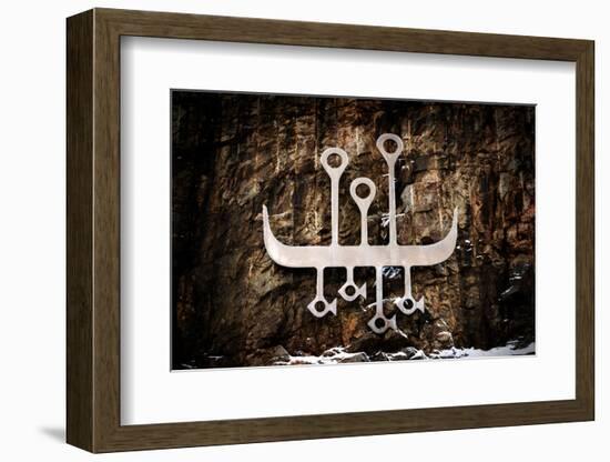 Tribute To Vikings-Philippe Sainte-Laudy-Framed Photographic Print