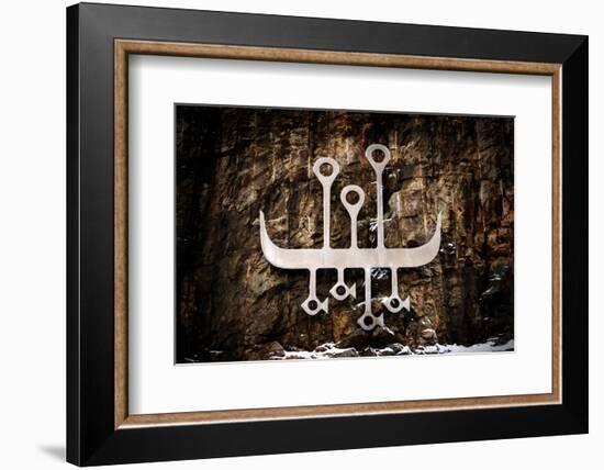 Tribute To Vikings-Philippe Sainte-Laudy-Framed Photographic Print