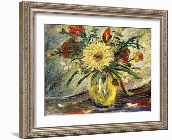 Tribute to Vincent Van Gogh; Homenaje a Vincent Van Gogh-Joaquin Clausell-Framed Giclee Print