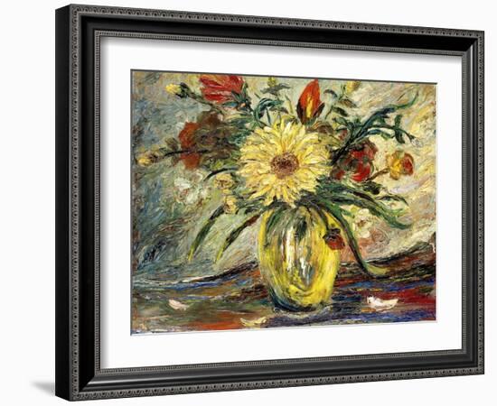 Tribute to Vincent Van Gogh; Homenaje a Vincent Van Gogh-Joaquin Clausell-Framed Giclee Print