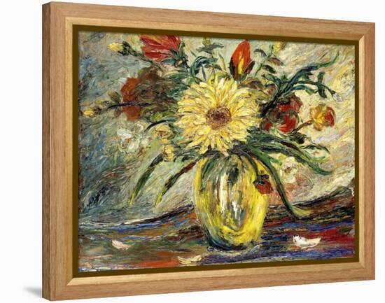 Tribute to Vincent Van Gogh; Homenaje a Vincent Van Gogh-Joaquin Clausell-Framed Premier Image Canvas