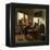 Tric Trac Players in an Interior-Jan Havicksz Steen-Framed Premier Image Canvas