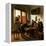 Tric Trac Spieler in einem Interieur-Jan Steen-Framed Premier Image Canvas