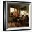 Tric Trac Spieler in einem Interieur-Jan Steen-Framed Giclee Print