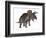 Triceratops Dinosaur Standing Up-Stocktrek Images-Framed Premium Giclee Print