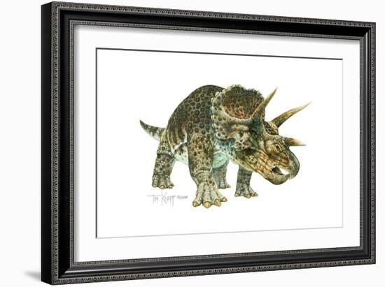 Triceratops-Tim Knepp-Framed Giclee Print
