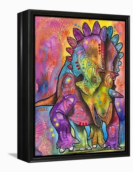 Triceratops-Dean Russo-Framed Premier Image Canvas