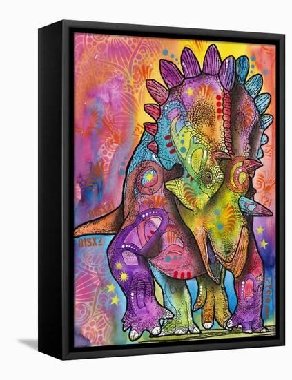 Triceratops-Dean Russo-Framed Premier Image Canvas