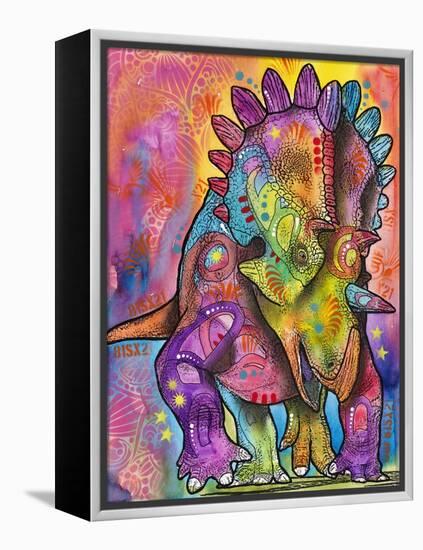 Triceratops-Dean Russo-Framed Premier Image Canvas