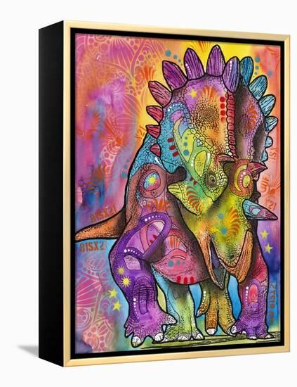 Triceratops-Dean Russo-Framed Premier Image Canvas