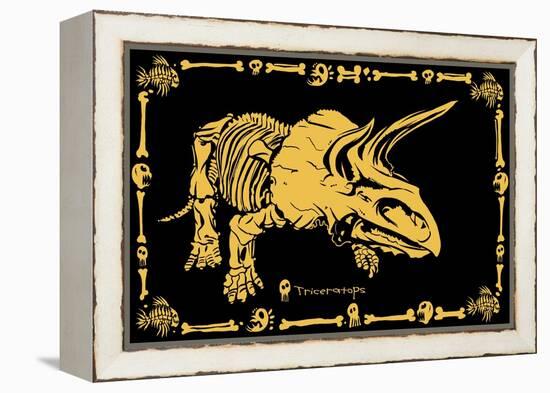 Triceratops-ALI Chris-Framed Premier Image Canvas