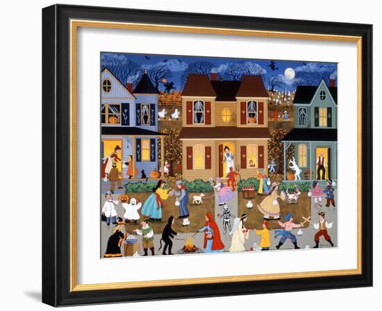 Trick or Treat 2-Sheila Lee-Framed Giclee Print